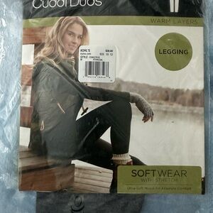 Cuddl Duds Women's Warm Grey Leggings